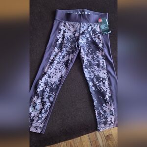Under Armour Women's Purple and Black Capris